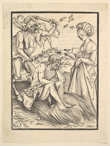 Job fristet af en dæmon, 1509.