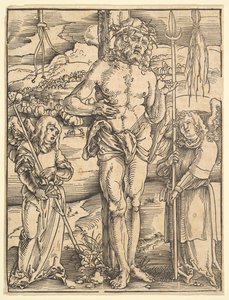 Man of Sorrows, fra The Mirror of the Passion of Our Lord Jesu Christ, 1507 af Hans Baldung