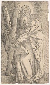 St. Andrew from Christ and the Apostles, 1519. dani af Hans Baldung