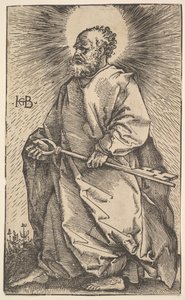 Sankt Peter fra Kristus og apostlene, 1519. af Hans Baldung