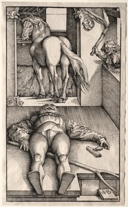Den forheksede brudgom af Hans Baldung