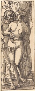 Adam og Eva, 1519 af Hans Baldung Grien