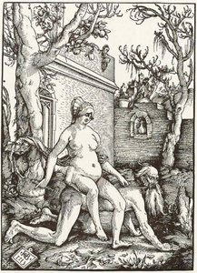 Aristoteles og Phyllis af Hans Baldung Grien