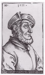 Baldung christoph træsnit af Hans Baldung Grien