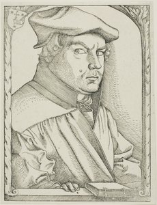 Caspar Hedio af Hans Baldung Grien