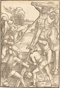 Kristus oprejst på korset af Hans Baldung Grien
