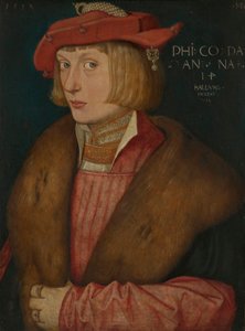 Tysk: Pfalzgraf Philip den Kriger Grev Philip Bellicosus af Hans Baldung Grien