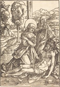Klagesang for Kristus af Hans Baldung Grien