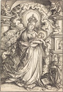 Madonna og barn af Hans Baldung Grien