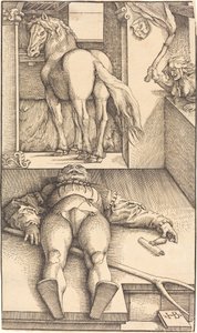 Den forheksede brudgom af Hans Baldung Grien