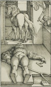 Den forheksede brudgom af Hans Baldung Grien
