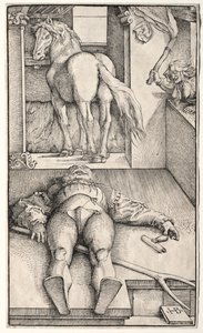 Den forheksede brudgom, 1544. af Hans Baldung Grien