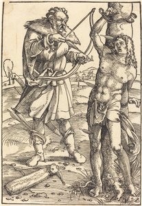 Sankt Sebastians martyrium af Hans Baldung Grien
