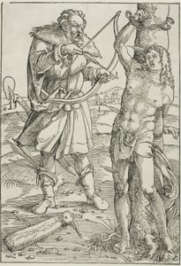 Sankt Sebastians martyrium af Hans Baldung Grien