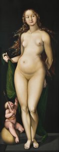 Venus og Amor af Hans Baldung Grien