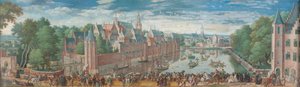 "Gåsespillet" på Vijvar i Haag af Hans Bol