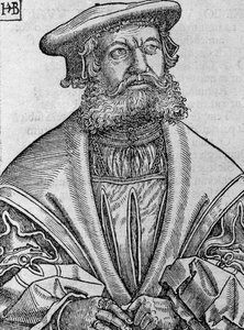 Helius Eobanus Hessus, 1534 af Hans Brosamer