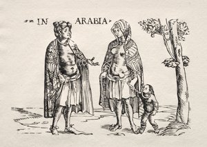 Indfødte i Arabien og Indien af Hans Burgkmair