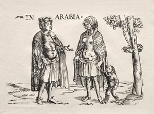 Indfødte i Arabien og Indien. af Hans Burgkmair