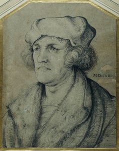 Portræt af en mand af Hans Burgkmair