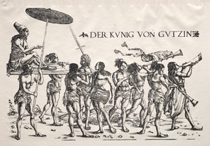 Kongen af Cochin. af Hans Burgkmair