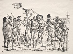 Kongen af Cochin, 1508. af Hans Burgkmair