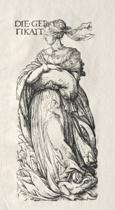 De syv laster: grådighed, ca. 1510. af Hans Burgkmair