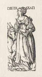 De syv laster: dovendyr. af Hans Burgkmair