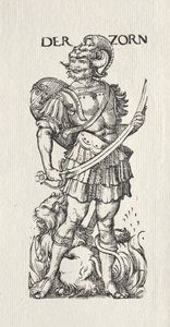 De syv laster: Vrede. af Hans Burgkmair