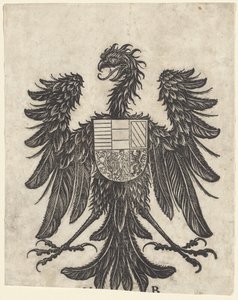 Våbenskjold med en enkelt ørn