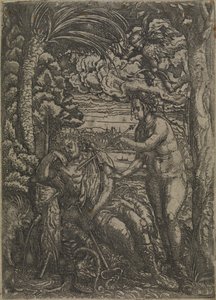 Venus og Merkur af Hans Burgkmair d.Æ.