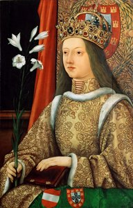 Portræt af Eleanor af Portugal 1434-1467, hellig romersk kejserinde, efter 1468
