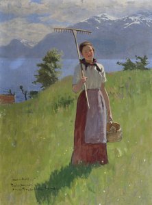Anne Trulsdatter Sande, Balestrand af Hans Dahl