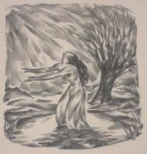 Ophelia af Hans Freese