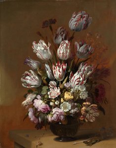 Stilleben med blomster, 1639. af Hans Gillisz. Bollongier