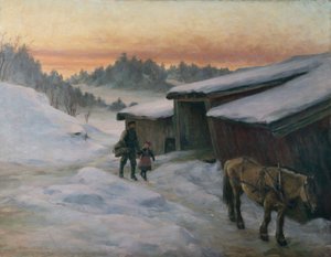 Fra Sandviken af Hans Gude