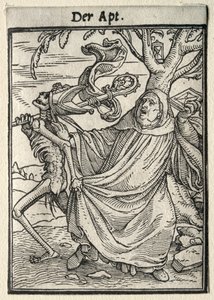 Dødedansen: Abbeden af Hans Holbein