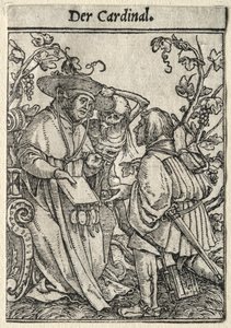Dødedansen: Kardinal af Hans Holbein