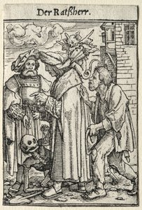 Dødedansen: Rådmanden af Hans Holbein