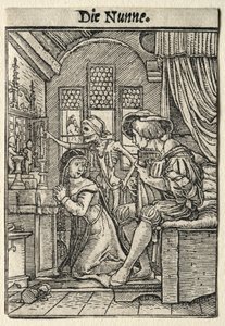 Dødedansen: Nonnen af Hans Holbein