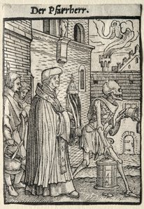 Dødedansen: Præsten af Hans Holbein