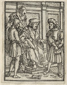 Dødedansen: Dommeren af Hans Holbein