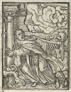 Dødedansen: Den betægerbroder; Nonnen af Hans Holbein
