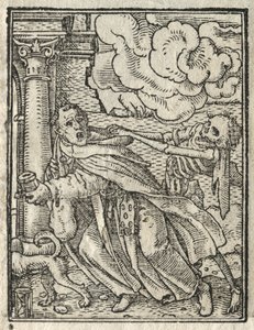 Dødedansen: The Betrygerbroder, Nonnen. af Hans Holbein