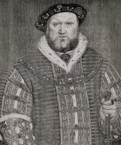 Henrik VIII (1491-1547) af Hans Holbein der Jüngere