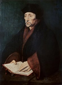 Portræt af Desiderius Erasmus (1466-1536) af Rotterdam