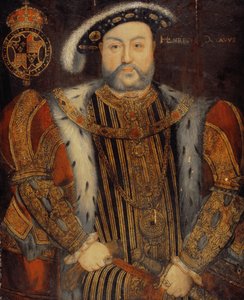 Portræt af Henrik VIII (1491-1547)