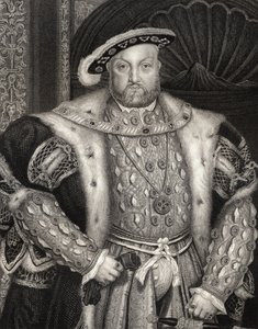 Portræt af kong Henrik VIII (1491-1547) fra "Lodge