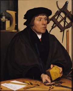 Portræt af Nicholas Kratzer (1487-c.1550) 1528