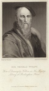 Portræt af Sir Thomas Wyatt af Hans Holbein der Jüngere